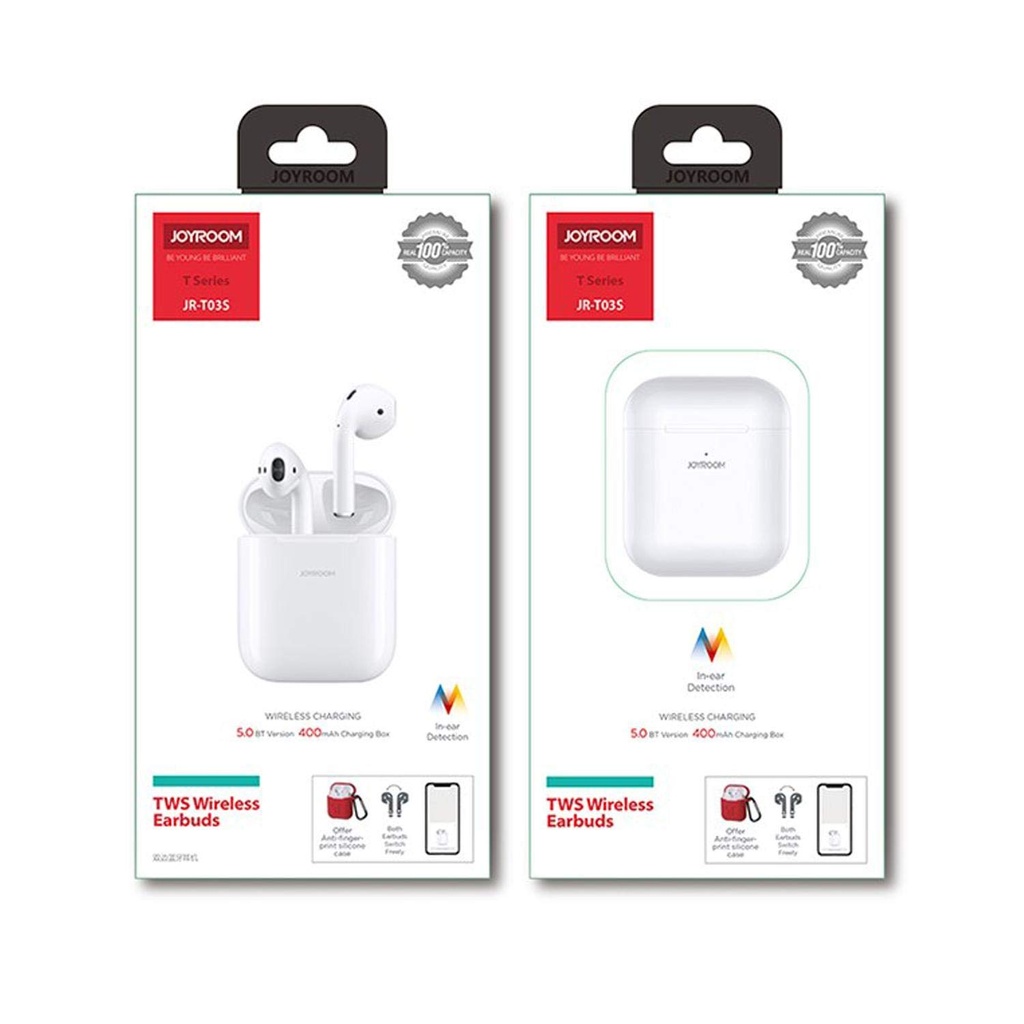 Binaural TWS Bluetooth Headset(White)