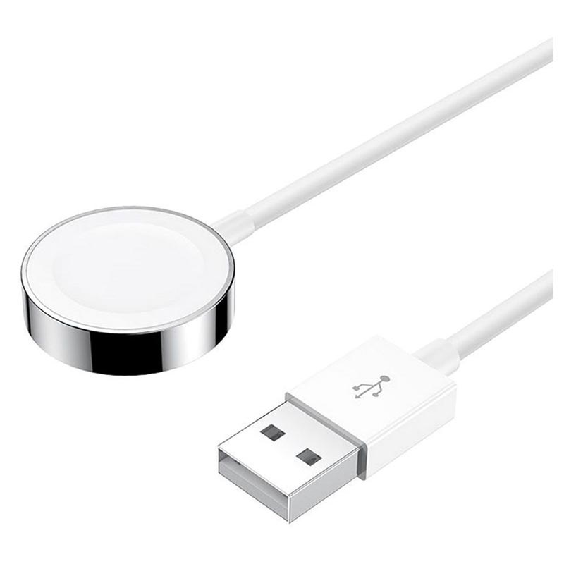 Ben series of Apple Watch Magnetic Charging Cable 1.2M(White)