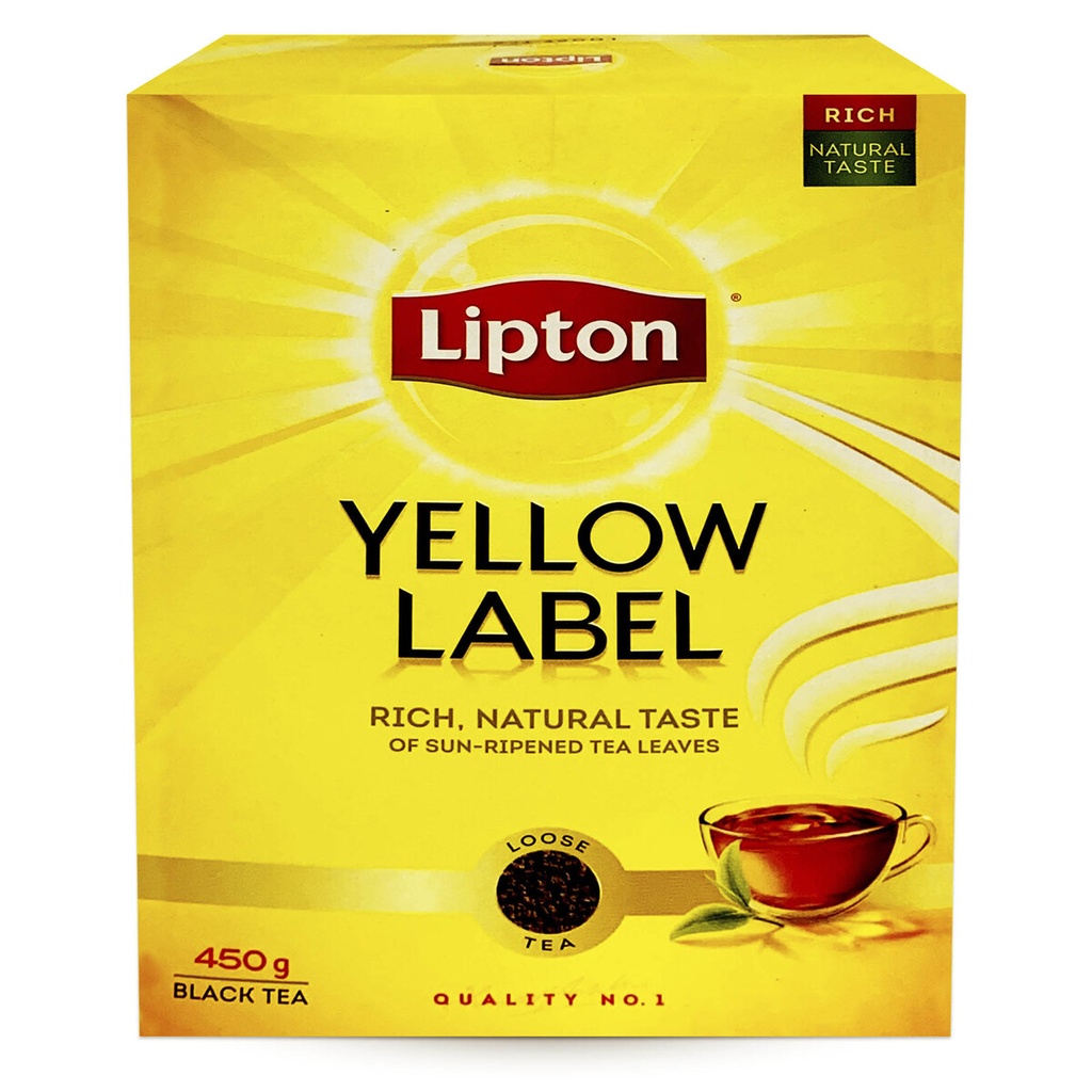 LIPTON YELLOW LABEL TEA PACKET 450G