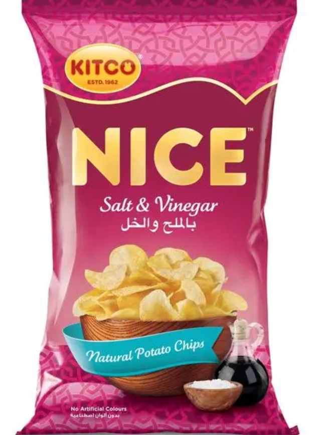 NICE  Salt &amp; Vinegar 167g