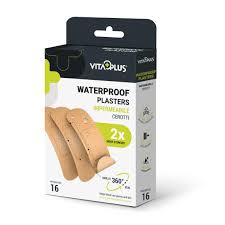 Vitaplus Waterproof Plaster Clasic 16'S