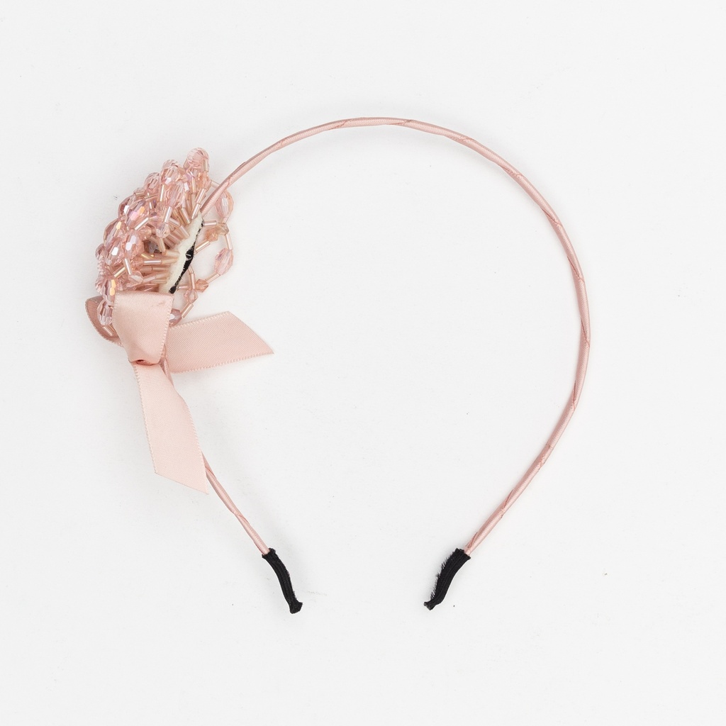 Hair Bow Metal With Stone On Top-