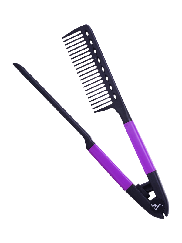 Herstyler V Shaped Easy Comb For Flat Iron