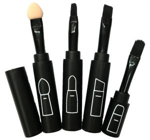 YALICAI MAKEUP BRUSH PENCIL  SHAPE  (BROWN&amp;BLACK)
