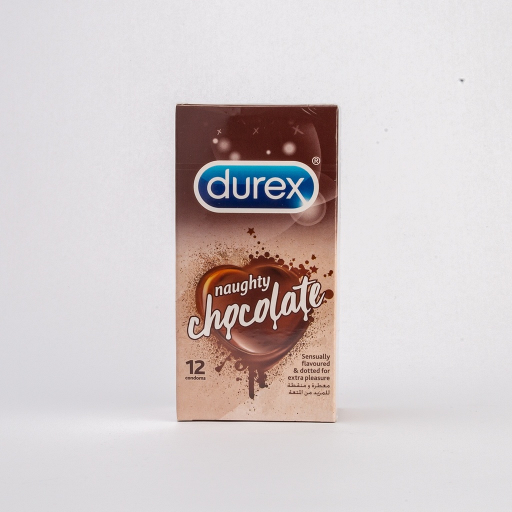 Durex Naughty Chocolate Condum 12'S-