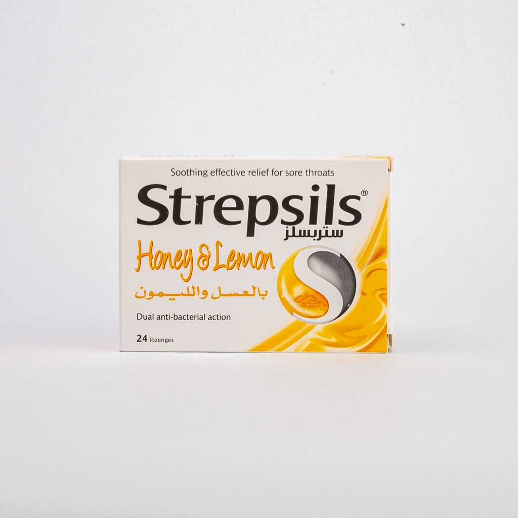 Strepsils Honey Lemon Lozenges 24'S