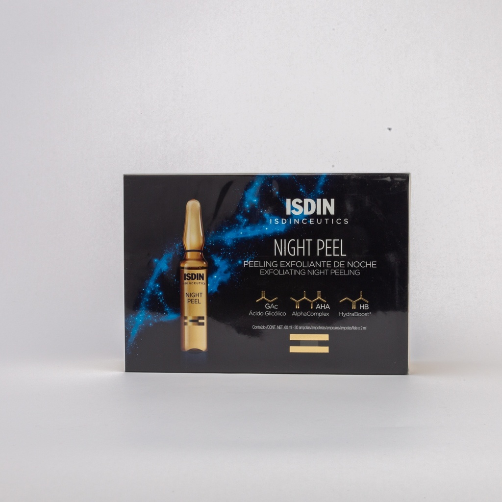 Isdin Ceutics Exfoliating Night Peeling Amp 30X2Ml