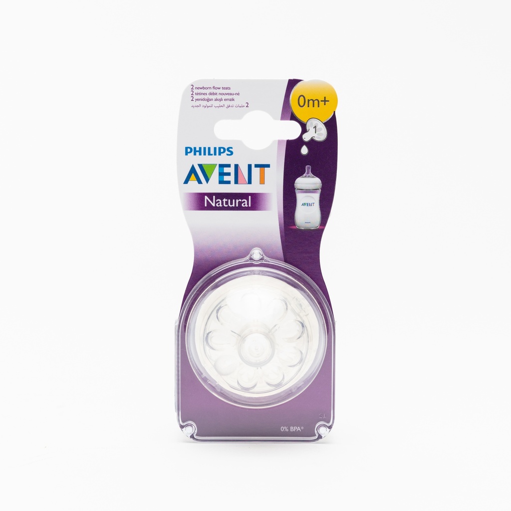 Avent Nat. Teat 0M+ Newborn 