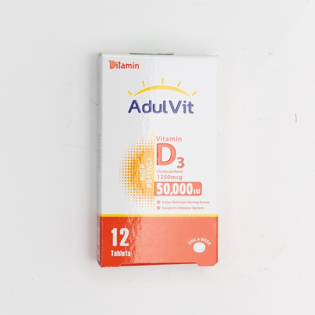 Ditamin Adul Vit Vitamin D3 50000 12