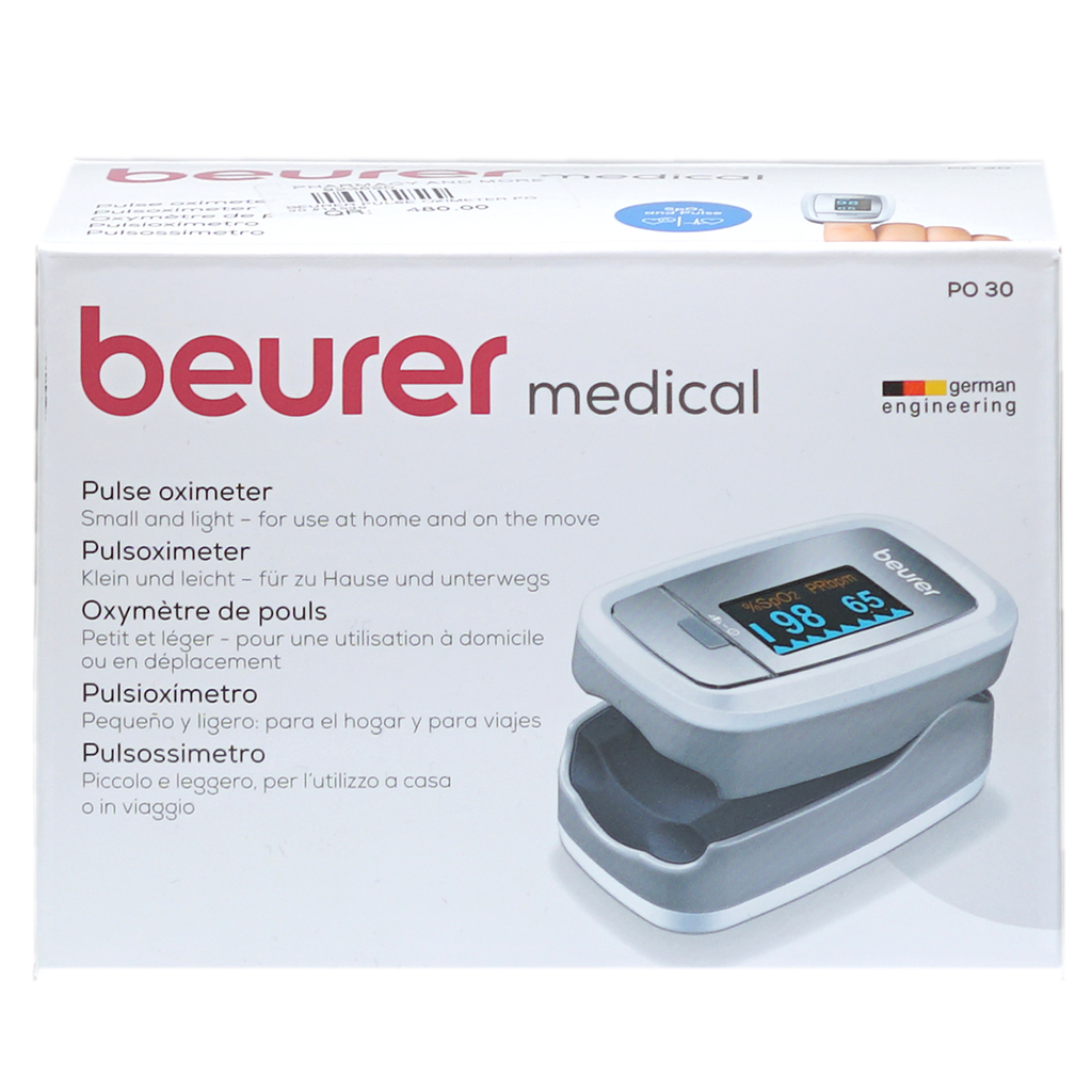 جهاز بيورير لقياس نسبه الاكسجين في الدم والنبض  موديل بي او 30