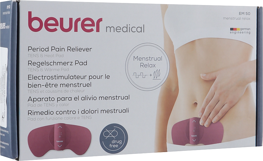 Beurer Em50 Menustral Relax Heat Pad