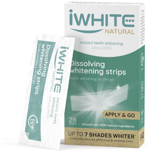 I WHITE Natural Dissolving Strips 28'S