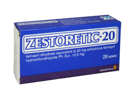 Zestoretic 20/12.5Mg Tablet 28'S-