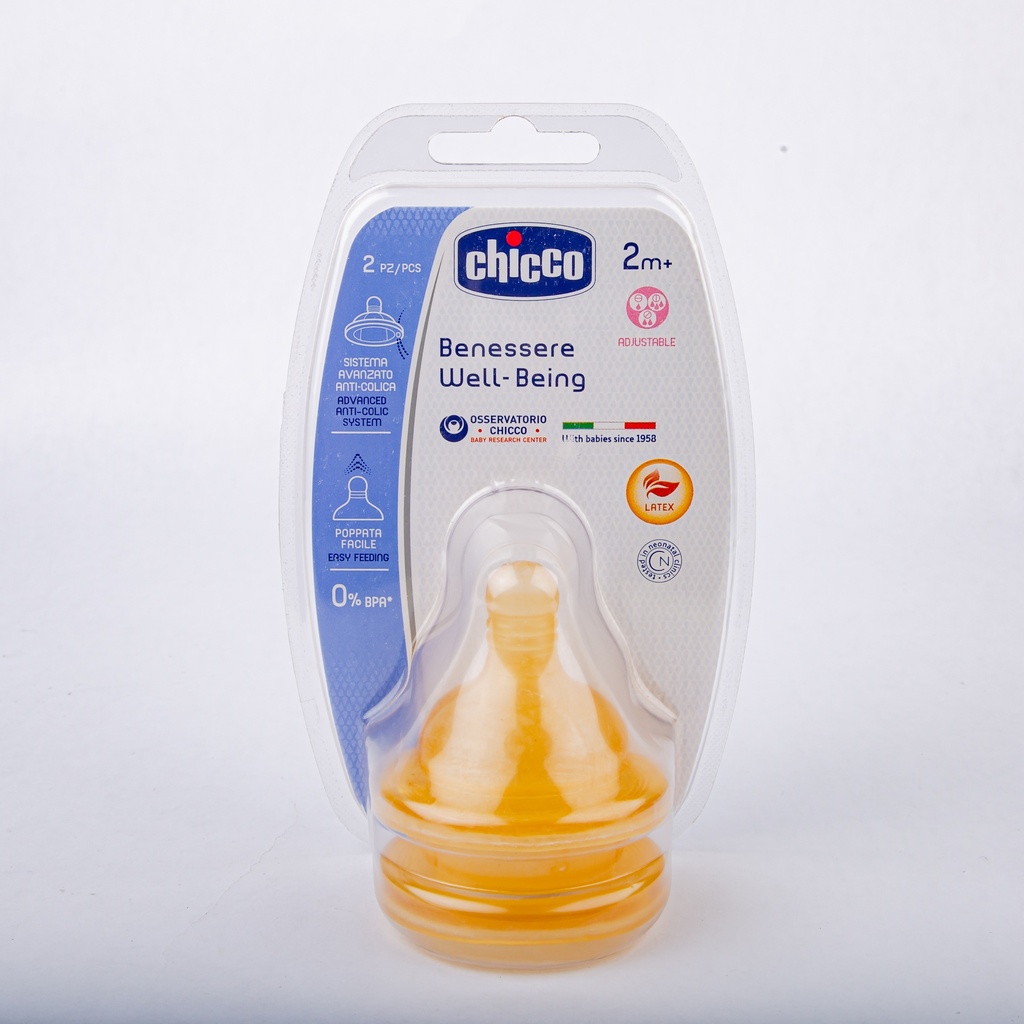 Chicco Teat 2M+  2Pcs