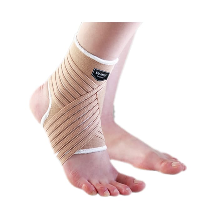 Dr-Med A009 Ankle Sleev With Adjst Strap-L