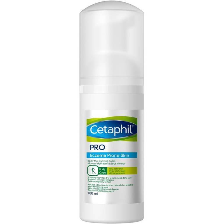 Cetaphil Pro Eczema Prone Skin Body Moisturizing Foam 100Ml