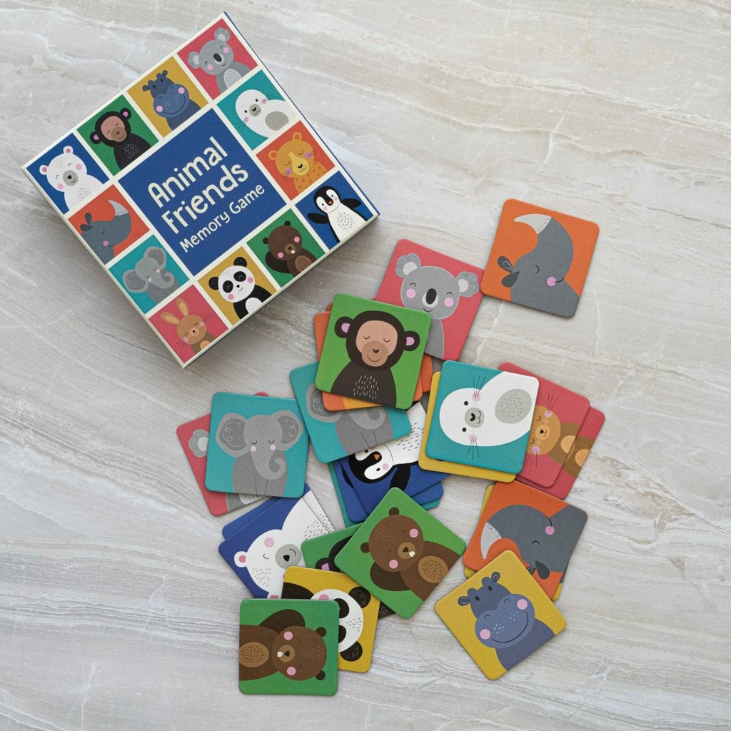Animal Memory Card Game