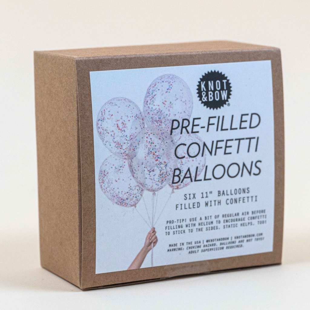 Balloons | Confetti Pre-Filled (Assorted)