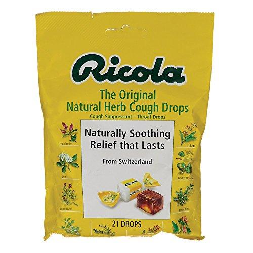 Ricola - Natural Herb Throat Drop Original Natural Herb - 21