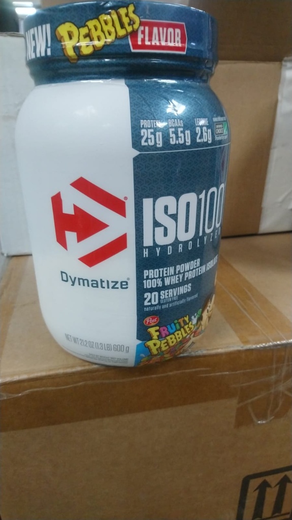 DYMATIZE ISO 100 HYDROLYZED 1.3 POUND FRUITY PEBBLES