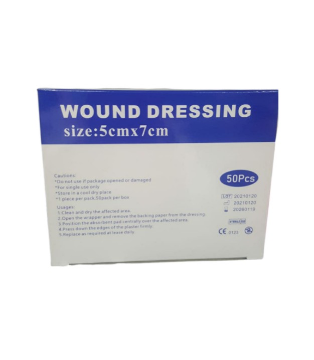 Al Maha Wound Dressing 5X7 50S
