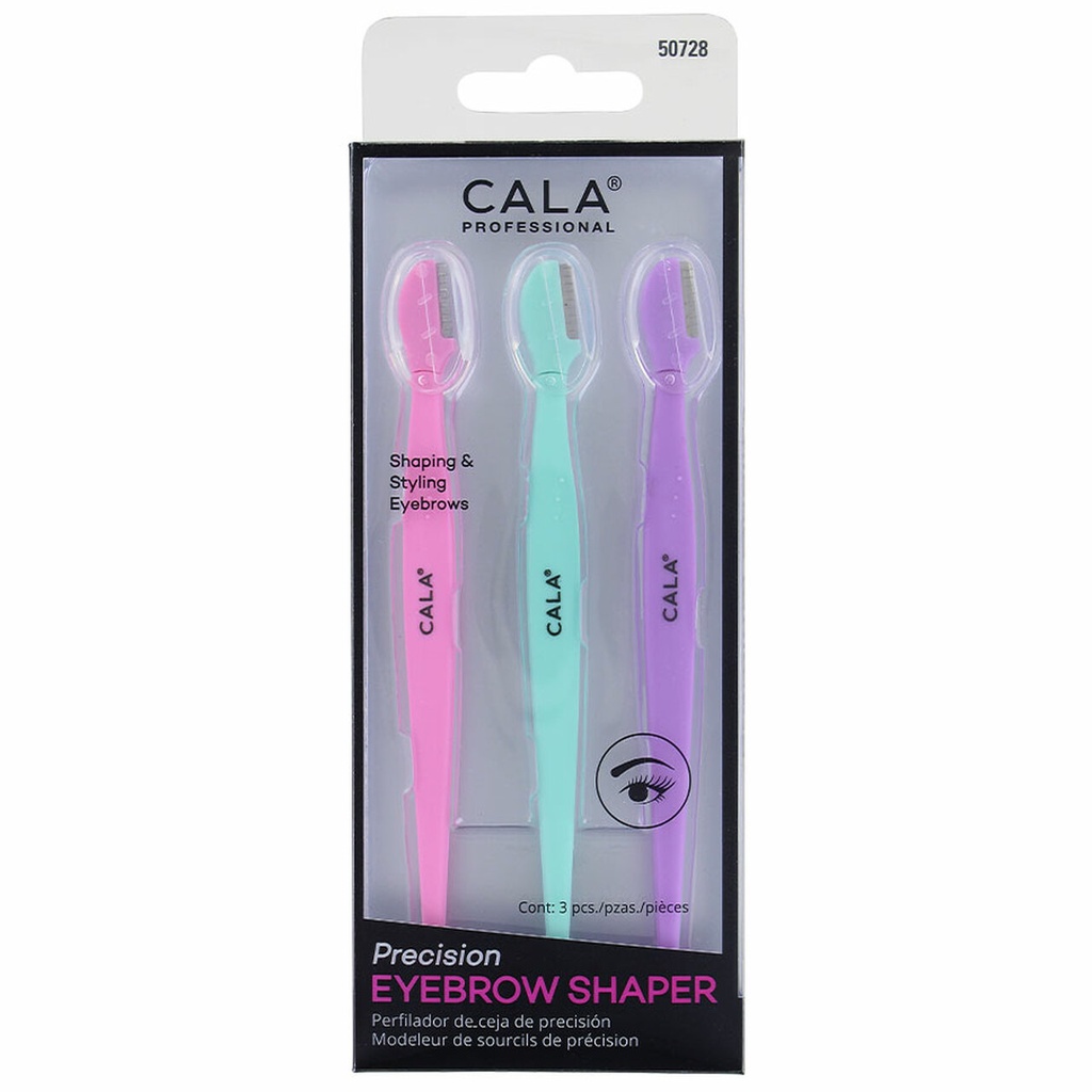 Cala Precision Eyebrow Shaper (3Pcs)
