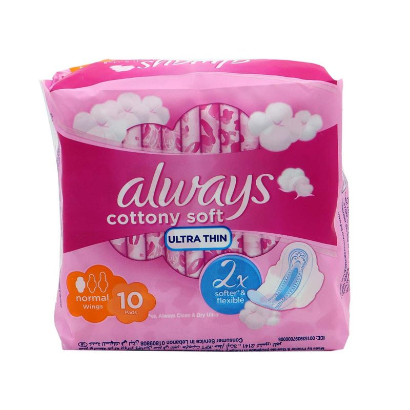 Always Ultra Thin Regular 10 Pads