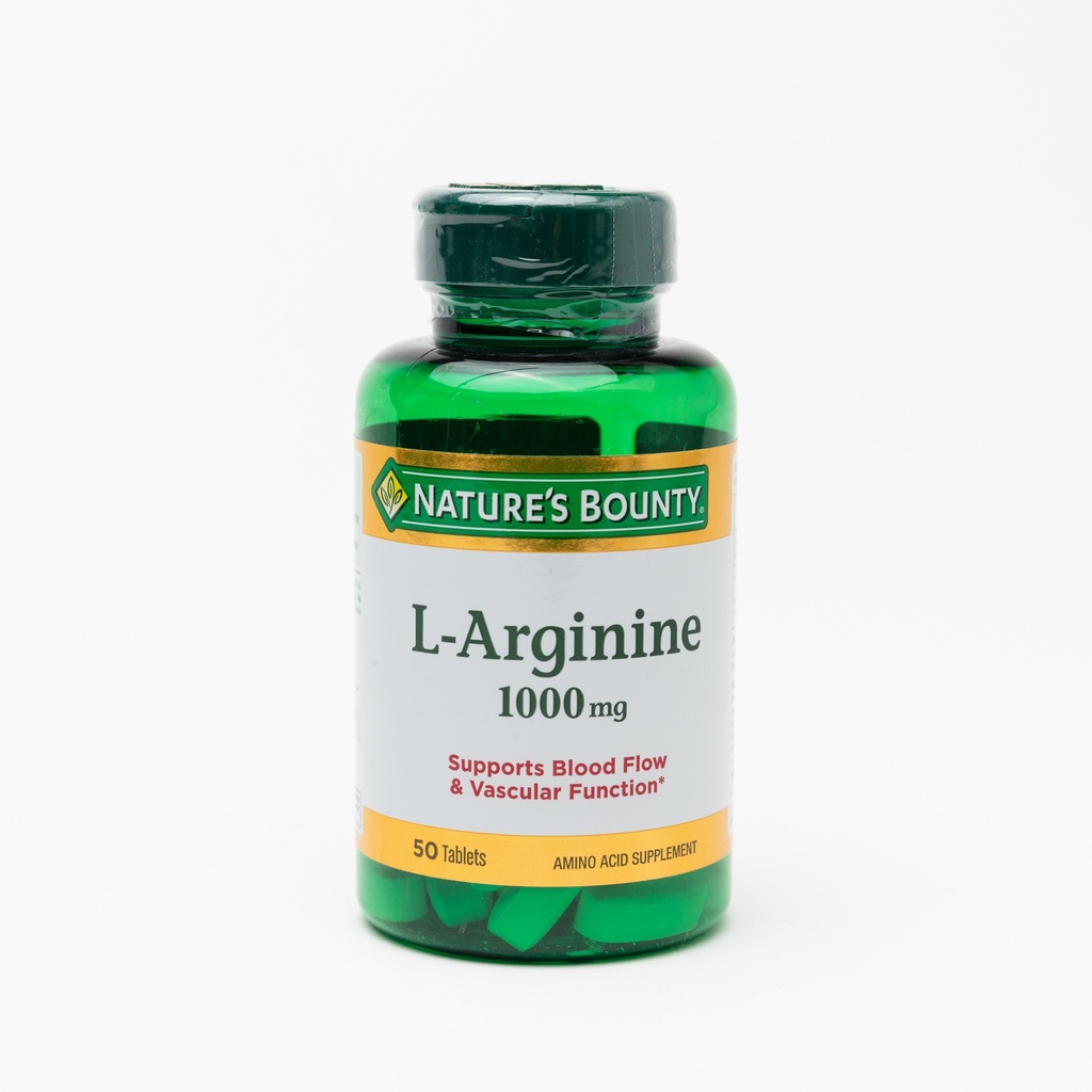 nature's bounty L-Arginine 1000Mg 50'S