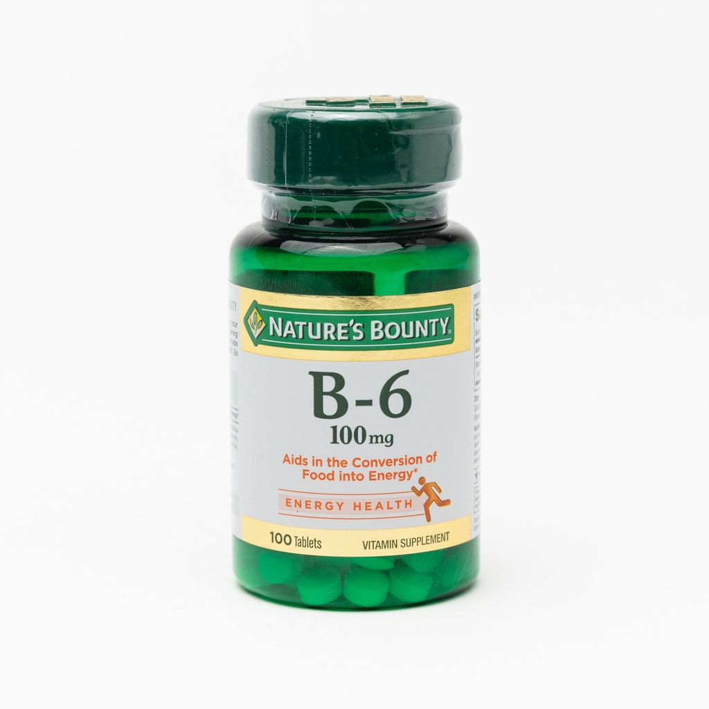 nature's bounty Vitamin B-6 100 Mg 100'S-