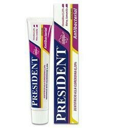 President Antibacterial Chlorhexidine 0.2% Toothpaste 75Ml