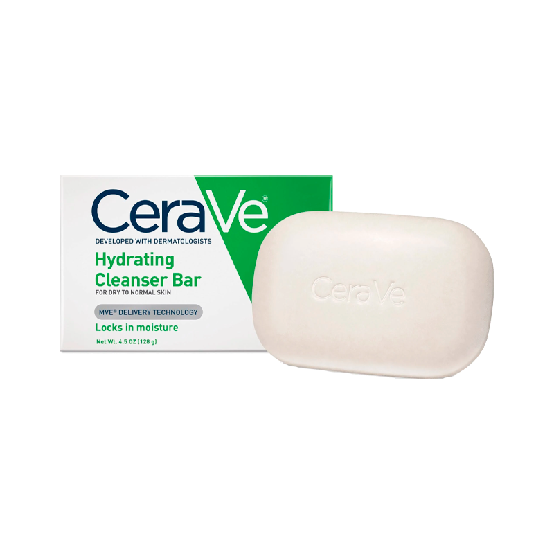 Cerave Hydrating Cleanser Bar Face &amp; Body 128Gr