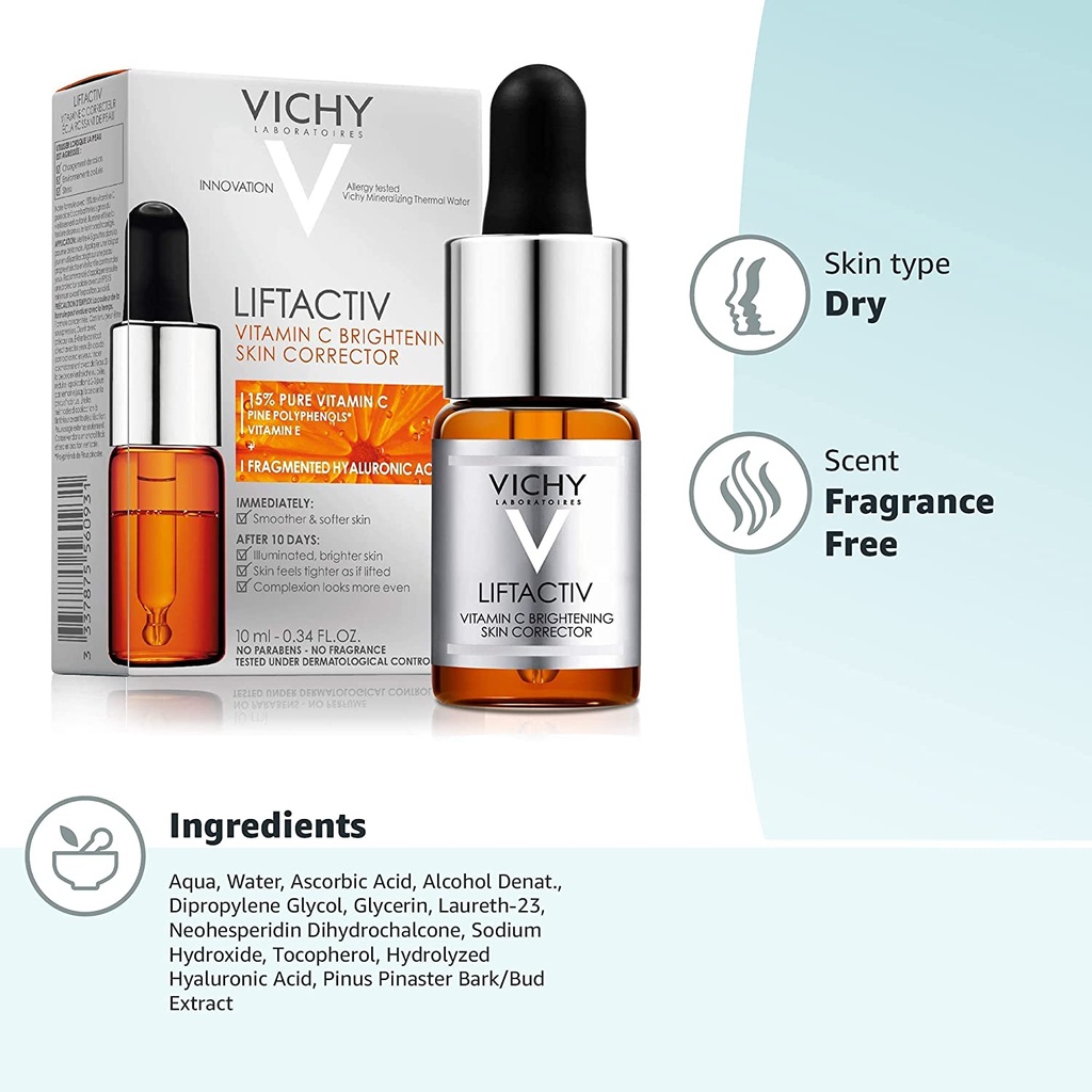 Vichy Liftactiv Vitamin C Serum 10Ml (P&amp;M)