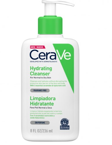 Cerave Hydrating Cleanser Cream 236Ml