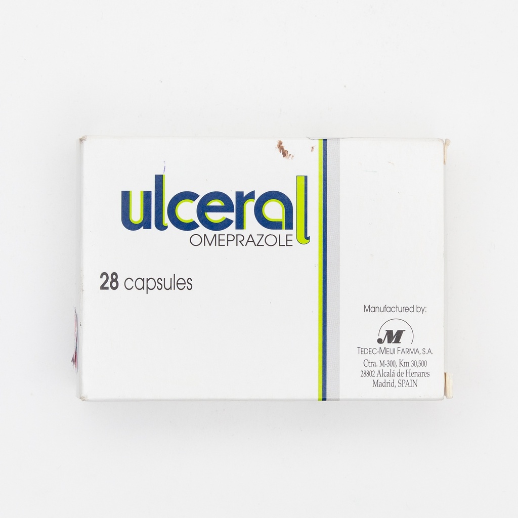 Ulceral 20Mg Capsule 28'S-