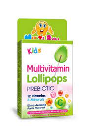 Multiball Kids Multivitamins Lollipops 7'S