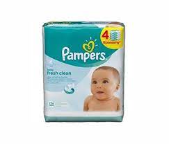 Pampers Baby Wipes Complete Clean 4X64