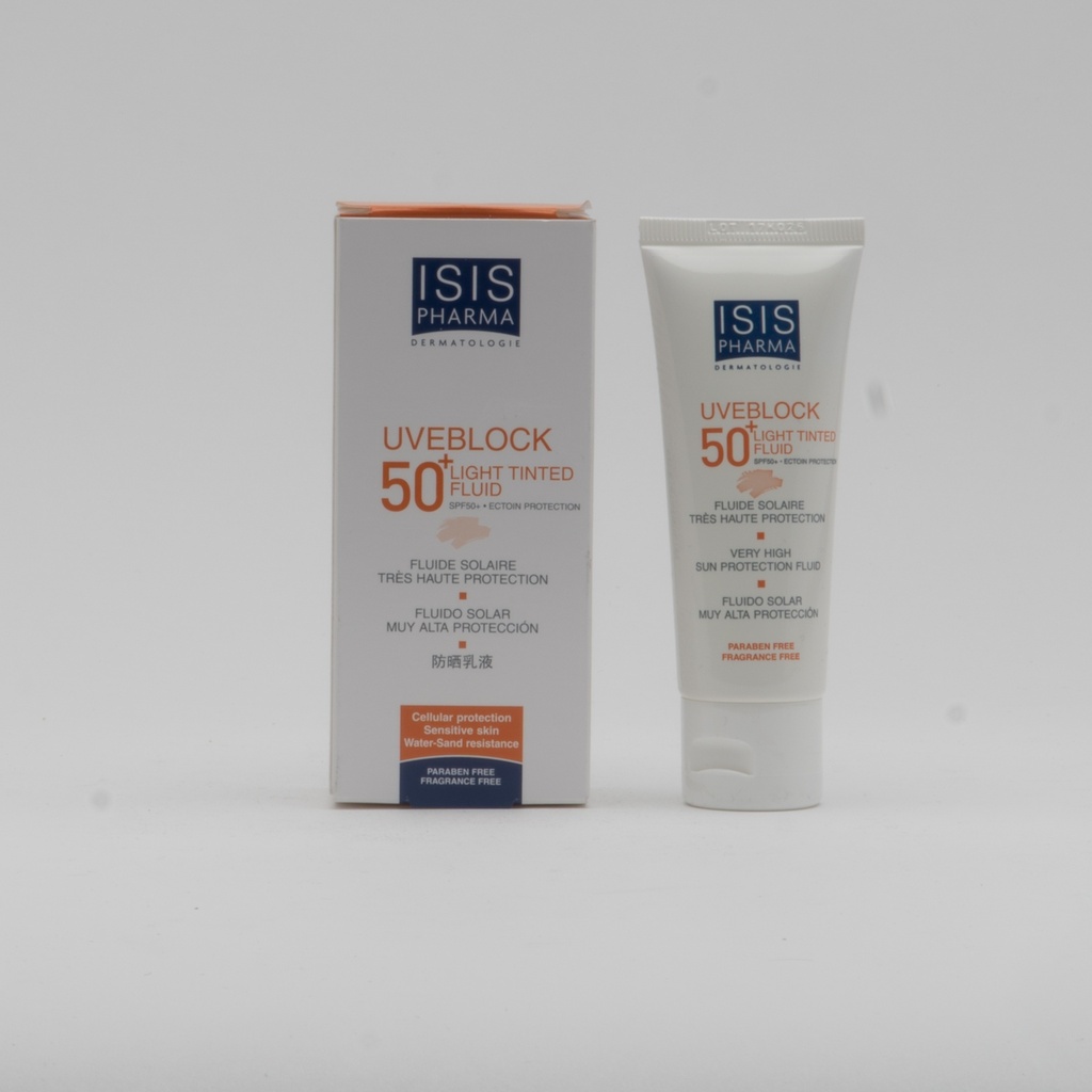 Isis Pharma Uveblock Spf 50+ Light Tinted 40 Ml-