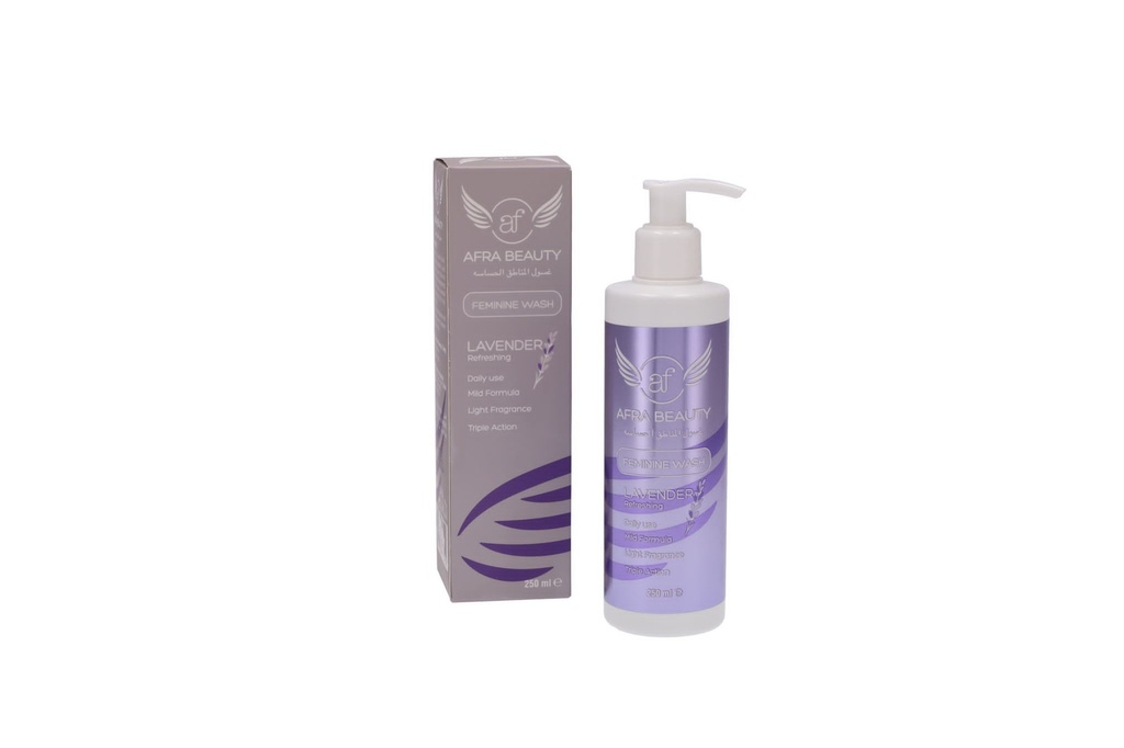 Afra Beauty Feminine Wash Lavender