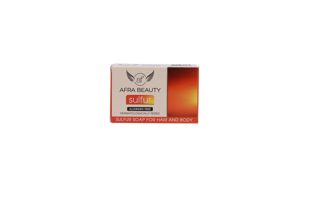 Afra Beauty Sulfur Soap 90Gm