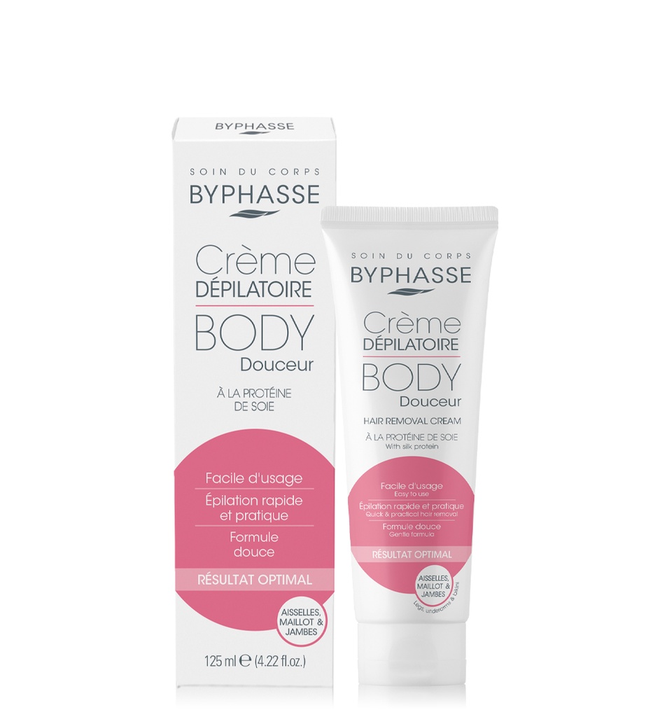 @#Byphasse Hair Removal Cream With Silk Protein - 125Ml