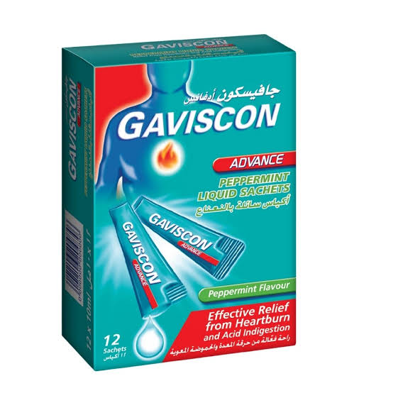 Gaviscon Advance Sachets 12's