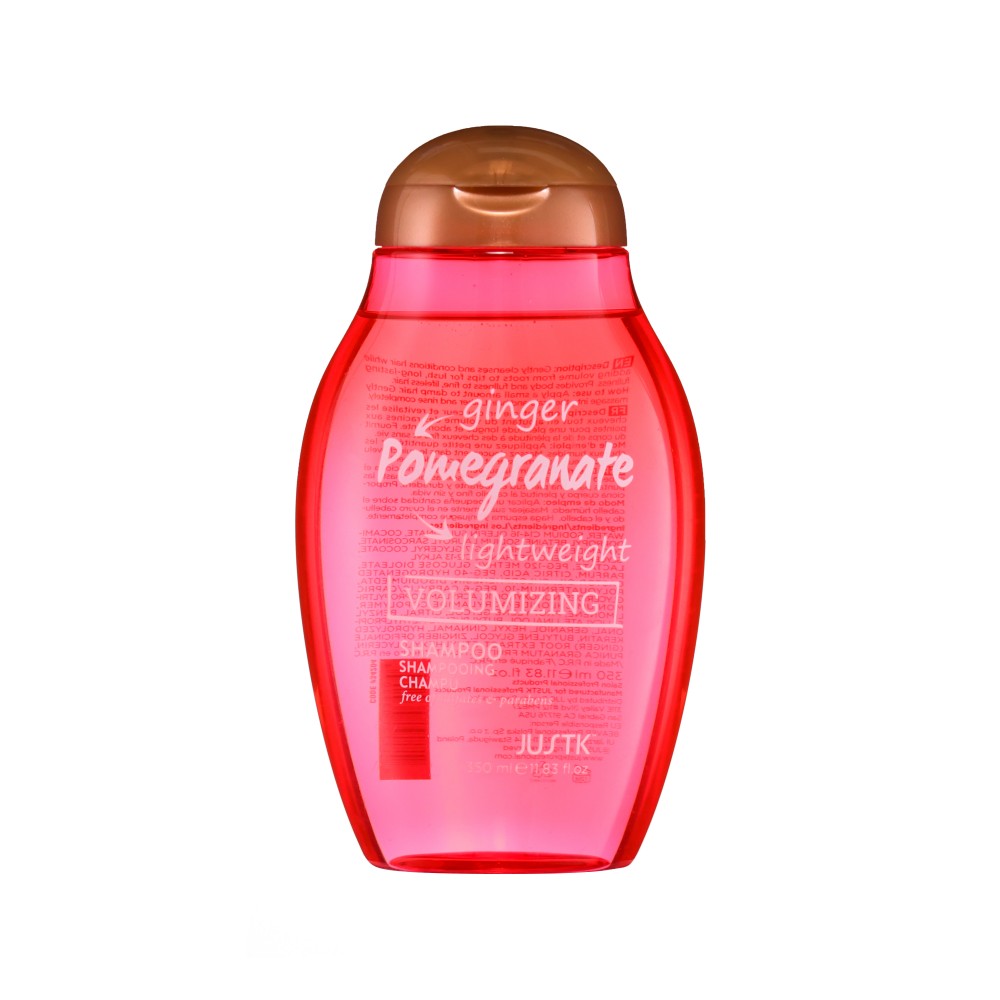 Justk Ginger &amp; Pomegranate Volumizing Shampoo 350 Ml