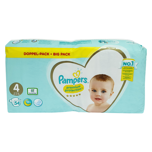 Pampers 4 Diapers 54S