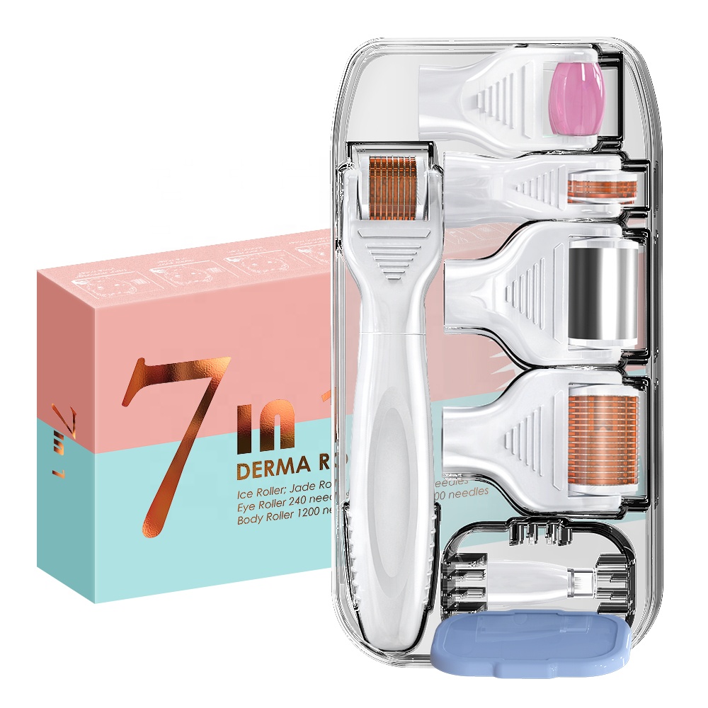 7 In 1 Face And Body Derma Roller Kit