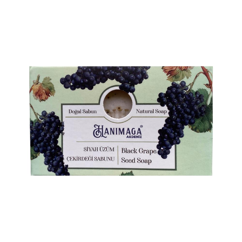 Hanımağa Natural Black Grape Seed Soap 100G