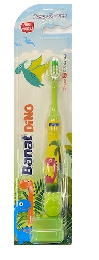 فرشاة أسنان دينو للأطفال