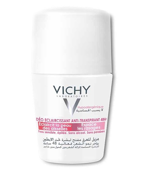 Vichy Ideal Finish 48H Anti-Perspiran &amp; Hair Growth Roll-On Deo  48H 50Ml