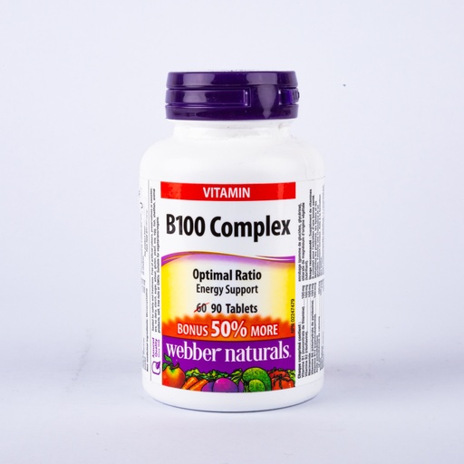 [10121] Wn B100 Complex 100Mg Of B Vitamin  Softel 90'S-