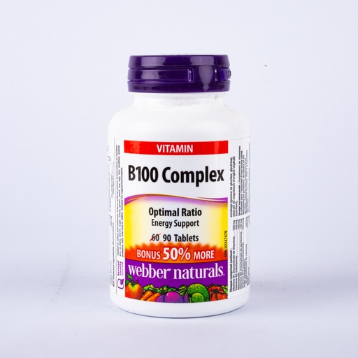 [10121] Wn B100 Complex 100Mg Of B Vitamin  Softel 90'S-