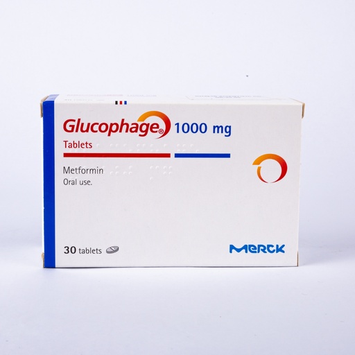 [10140] Glucophage 1000Mg Tab 30'S-
